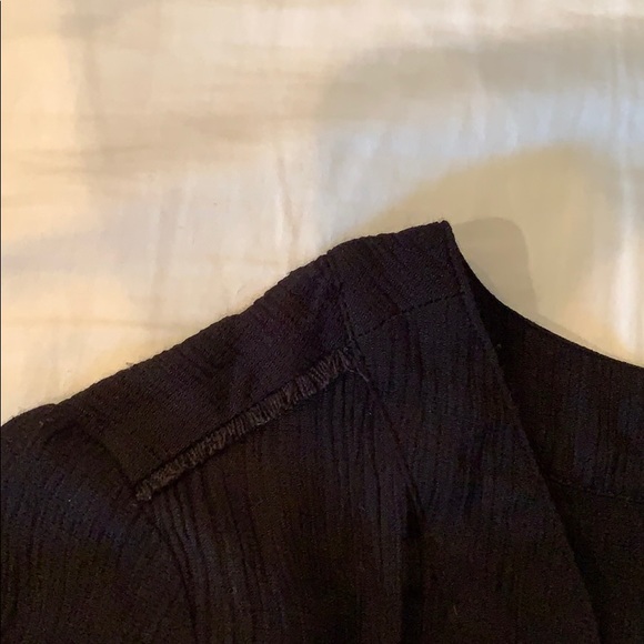 Massimo Dutti Black Long Sleeve Top - Picture 5 of 5